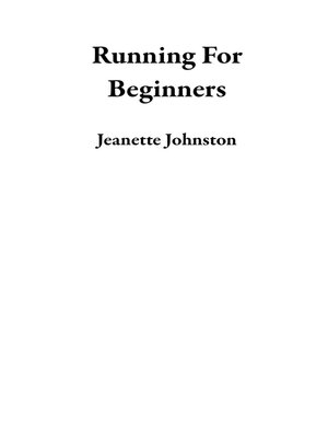 cover image of Running For Beginners